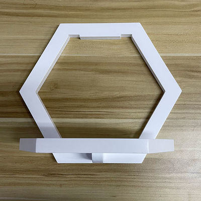 Ruimtebesparende PANEL Houten wandenplank voor het vertonen van bloemen en het ordenen van huishoudelijke artikelen