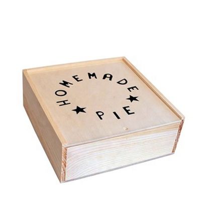 Vitalucks Custom Apple Pie Verpakking Eco-vriendelijke houten doos voor speciale cadeautjes