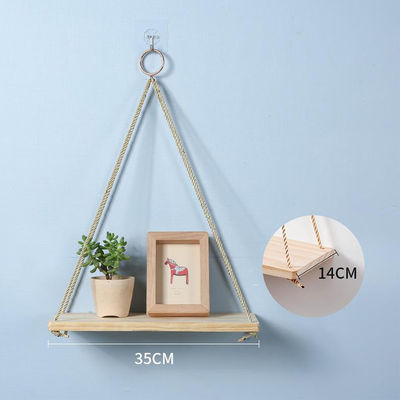 Hoog kwantiteitsvoordeel Moderne massief houten hangende drijvende wandenplank voor uw kantoor