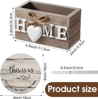 Custom Logo Grootte Home Decoratie Houten Heart Coasters Voor Drinks Item Cup holder mat