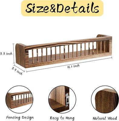 Aanpasbare houten drijvende planken voor slaapkamer