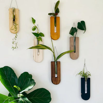 Modern Design Style Vermenigvuldigingsstation voor Houten Wandplanter en Home Decor