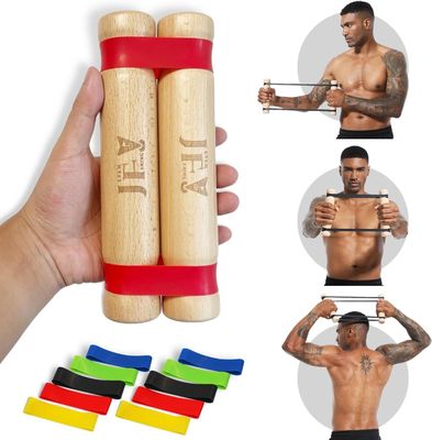 Gepersonaliseerd logo en verstelbare weerstandsbanden Workout bovenlichaam apparatuur voor thuis gym