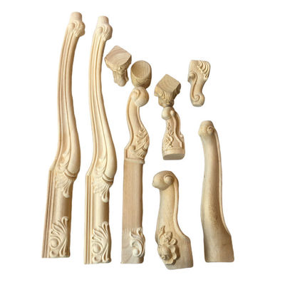 Op maat gemaakte eikenconicte solide ronde kant Eetkamer Koffie Houten benen voor tafelmeubilair