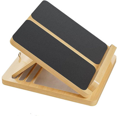 Verstelbare hellingsplank voor het rekken van het kalf en de flexibiliteit van de enkels