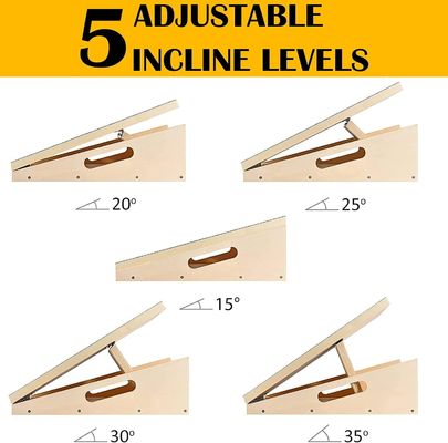 Verbeter je trainingsroutine met dit professionele Slant Board en Calf Stretcher
