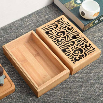 Herbruikbare Eco Friendly bamboe houten cadeaubon gemaakt van massief hout voor aangepaste promoties