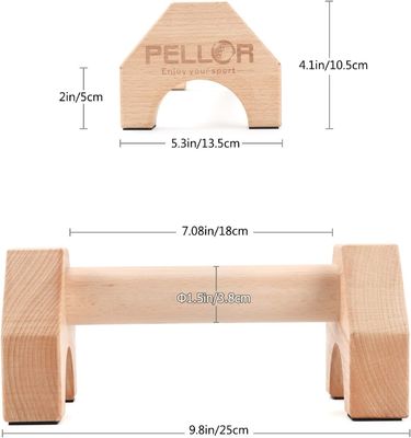 Push Up Bars Gym Gear Equipment met Anti-Slide Mat Workout Solid Exercise Vrouwen Mannen Draagbare Fitness Op uw verzoek