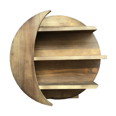 Woonkamermeubilair Wandmontage Drijvende maan kristalplank voor essentiële olie opslag