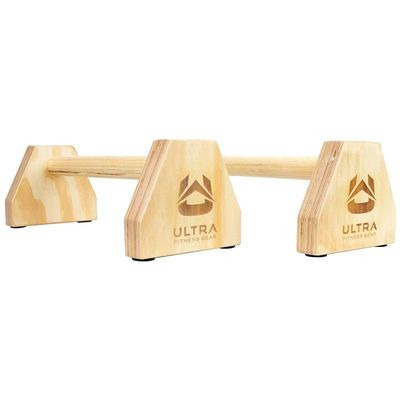 OEM/ODM 202405 Ultra Fitness Houten Parallettes Set voor L-zitplaatsen en handstand push-ups
