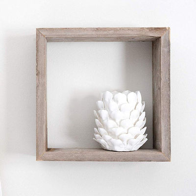 Organiseer uw ruimte met 3 klassieke natuurlijke massieve houten muur gemonteerde drijvende plank