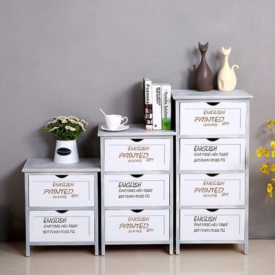 Moderne Franse stijl Tallboy kast met 4 laden Customized logo geaccepteerd