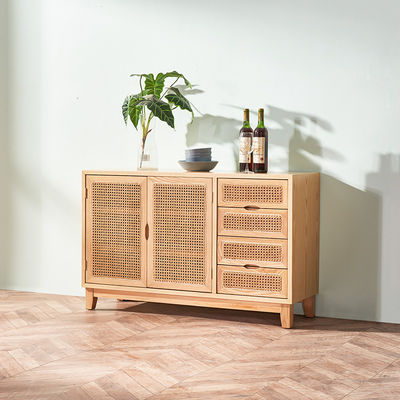 Moderne Franse stijl Tallboy kast met 4 laden Customized logo geaccepteerd