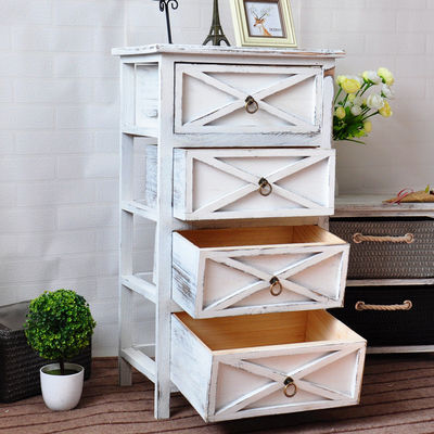 Moderne Franse slaapkamer opbergingsoplossing Kas met kleine lade