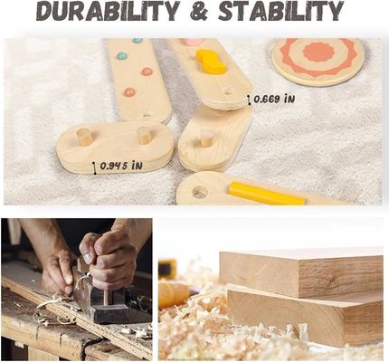 Voorbeelden Gratis balanceringsbalk voor peuters en trapstenen voor coördinatiegebouwen