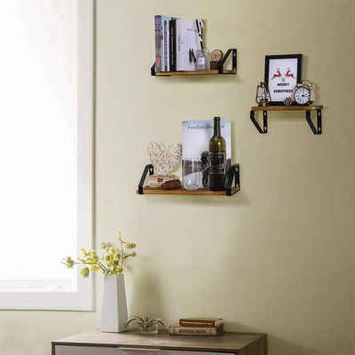 Hoge hoeveelheid modern ontwerp van massief hout met wandmontage drijvend plank voor OEM/ODM