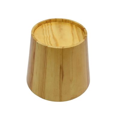 Houten ijs emmer koeler aangepaste houten emmer in gewone kleur of uw keuze