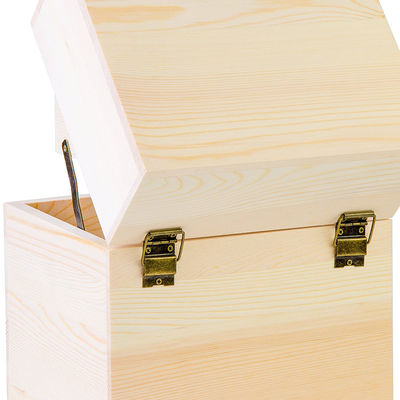 Praktische hout essentiële olie opslagdoos met scheidsregelaars gemaakt van milieuvriendelijk hout