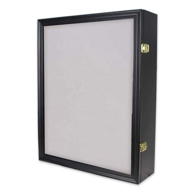 Hout en acryl Zwart 20 Baseball Display Case Kas voor het opslaan van sport memorabilia