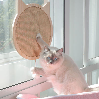 Speelende dieren Kat Boomhutmeubelen met modern ontwerp en lasergraverend drukwerk