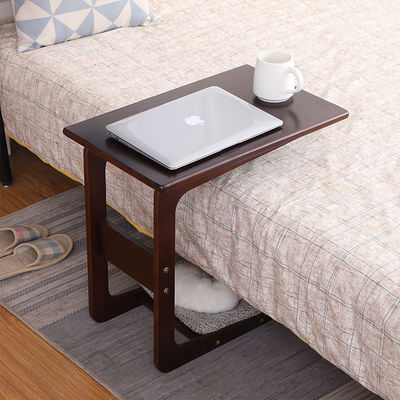 Moderne houten koffietafel Kleine gebogen dennen massief hout voor woonkamer of slaapkamer