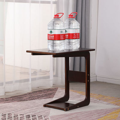 Moderne houten koffietafel Kleine gebogen dennen massief hout voor woonkamer of slaapkamer