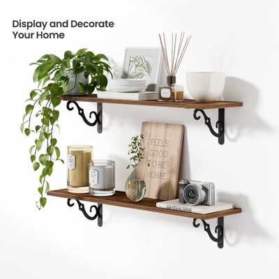 Populair ontwerp Custom kleur Set van 2 houten drijvende planken voor huishoudelijke behoeften