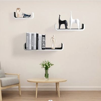 Ontwerp aangepaste kleur en grootte Moderne MDF Hout U-vormige stijl voor aanpassingsprojecten