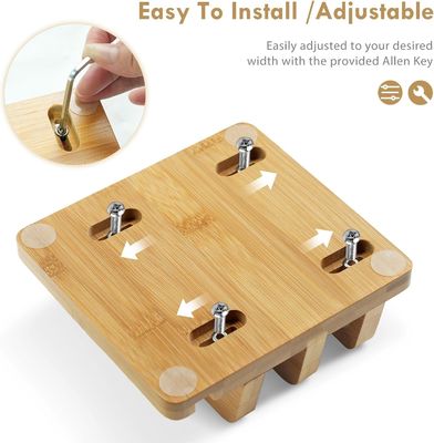 Niet-vouwbare rek Verticale laptopstand Gepersonaliseerd logo Dubbele standhouder met dock