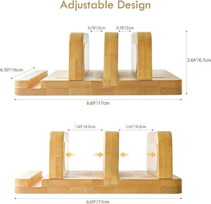 Niet-vouwbare rek Verticale laptopstand Gepersonaliseerd logo Dubbele standhouder met dock