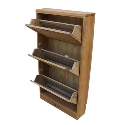 Houten schoenrek De perfecte aanvulling op elk woonkamermeubilair
