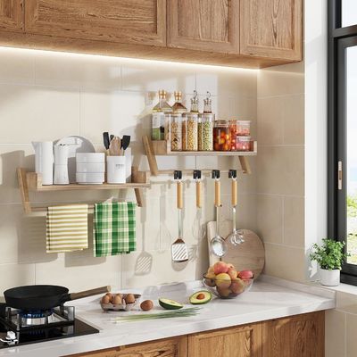 Algemeen Huishoudelijk meubilair Badkamerplanken boven toilet U-vormige hangplanken voor de muur