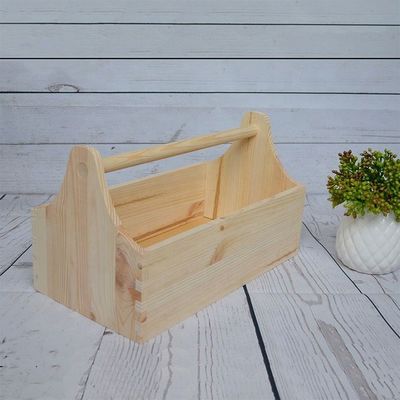 Gepersonaliseerd logo aanvaardbaar en drukwerk lasergraveren houten gereedschapskist voor ambachtelijke opslag