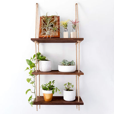 Gepersonaliseerd logo gevouwen houten keukenwandplank voor gemakkelijke toegang