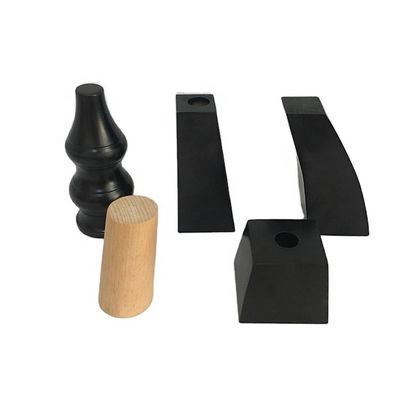 Houten tafelbenen en meubelbedekking met op maat gemaakte houten meubel accessoires