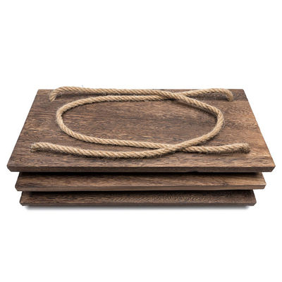 Gepersonaliseerd logo gevouwen houten keukenwandplank voor gemakkelijke toegang