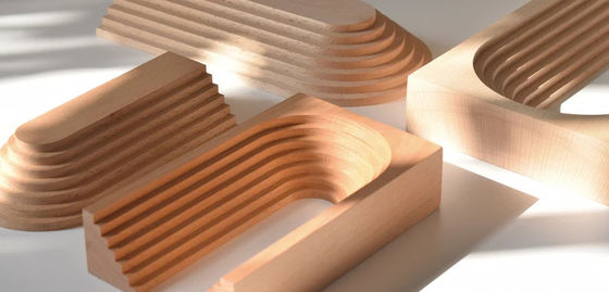 Moderne vormgeving Houten huisarchitectuur Grafische illustratie Kunstarchitectuur Beeldhouwen