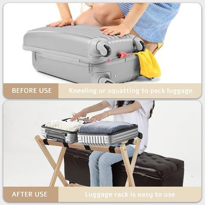 Volledige 2e-niveaus opvouwbare bagagerekken met plank en zware nylongordels