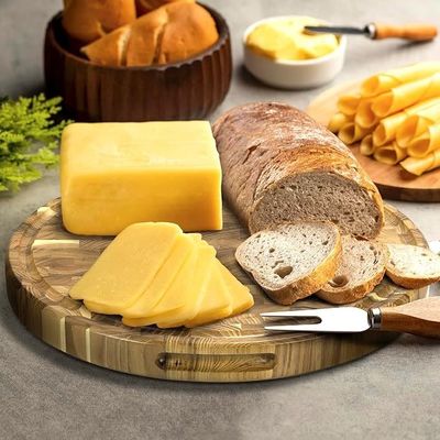 15 inch houten snijplank met milieuvriendelijk ontwerp en sapgroef