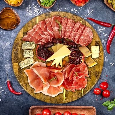 15 inch houten snijplank met milieuvriendelijk ontwerp en sapgroef