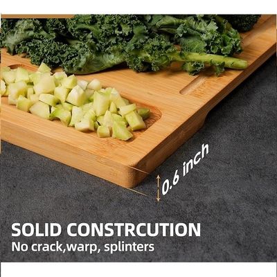 Populaire Custom Service Bamboesnijplanken Voor Keuken Set van 3 Met Juice Groove