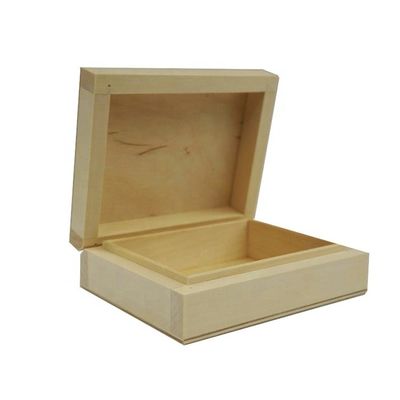 Contract Wind Theme Houten Doos Case voor Decoupage Customized Fancy Design