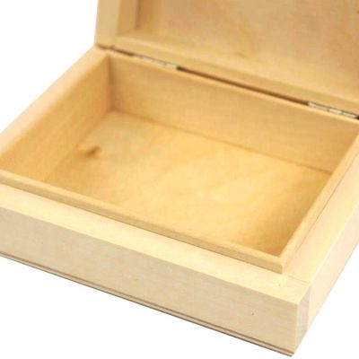 Contract Wind Theme Houten Doos Case voor Decoupage Customized Fancy Design