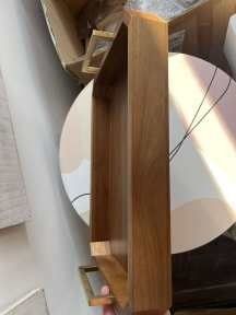 Op maat gemaakte ontwerpen Grote rustieke houten rechthoekige servietbak voor koffietafel