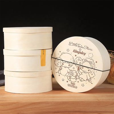 Vitalucks Custom Houten Ronde Salad Lunch Bento Box De perfecte milieuvriendelijke oplossing