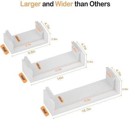 Massivhouten wandenplank handgemaakte drijvende planken houten wandenplank voor thuis