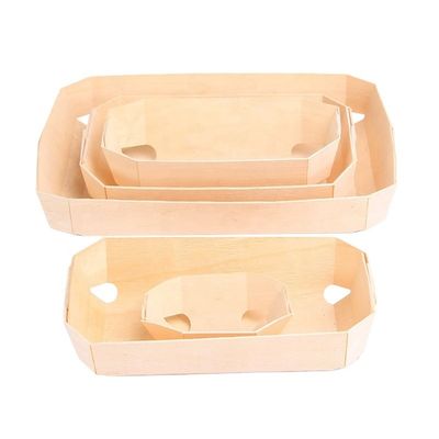 Gezonde bakkerij Custom Eco-vriendelijke Chiffon Cake Houten bakvorm Hout Natuurlijke kleur