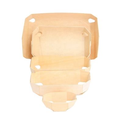 Gezonde bakkerij Custom Eco-vriendelijke Chiffon Cake Houten bakvorm Hout Natuurlijke kleur