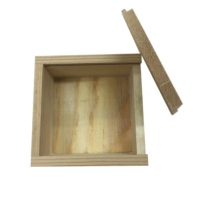 Geschenkpakket Schuifdeksel Houten doos met aangepast ontwerp en duurzaamheid