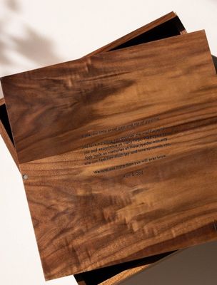 Moderne minimalistische aangepaste geheugendoos voor gepersonaliseerde logo-aandenken en opslaghouders